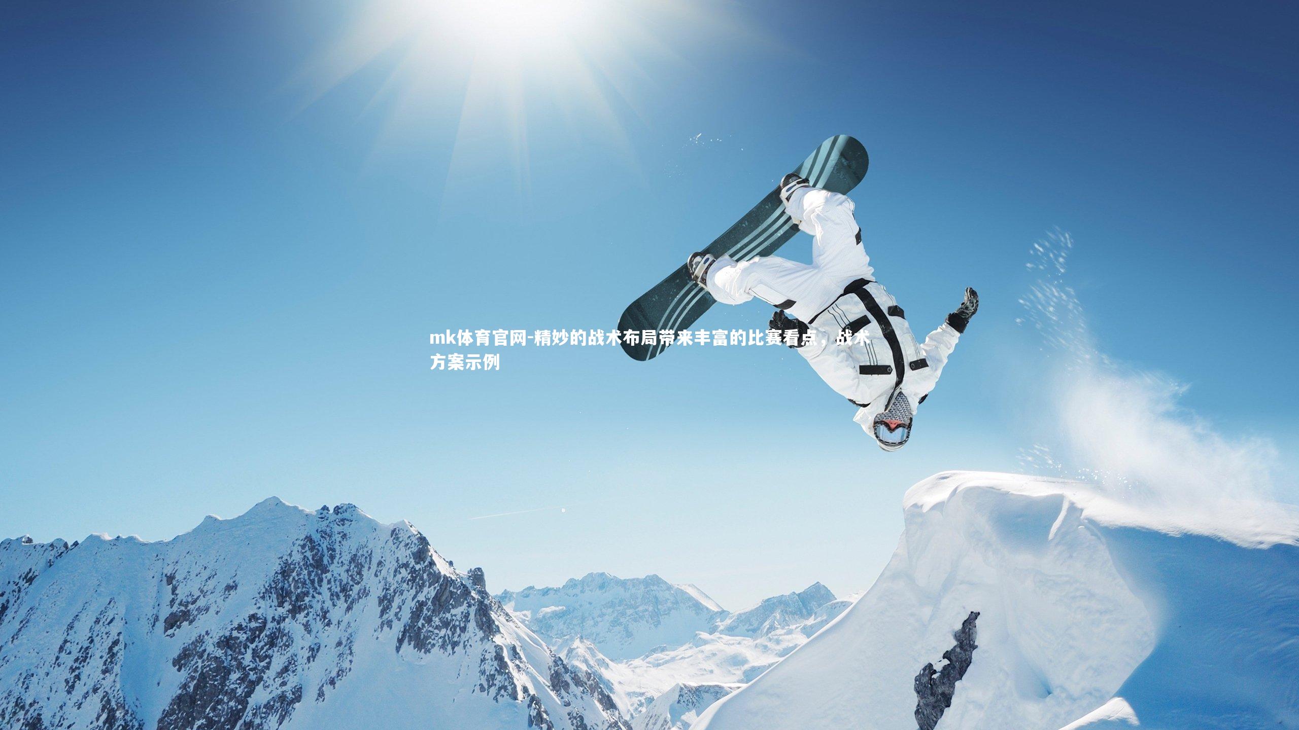 精妙的战术布局带来丰富的比赛看点，战术方案示例